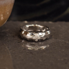 .06 CTW Diamond Ring 18k White Gold R288W