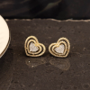 .66 CTW Diamond 3-Way Earrings 14k Twotone Gold JS193E