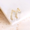 .70 CTW Diamond Earrings 18k Yellow Gold E714Y