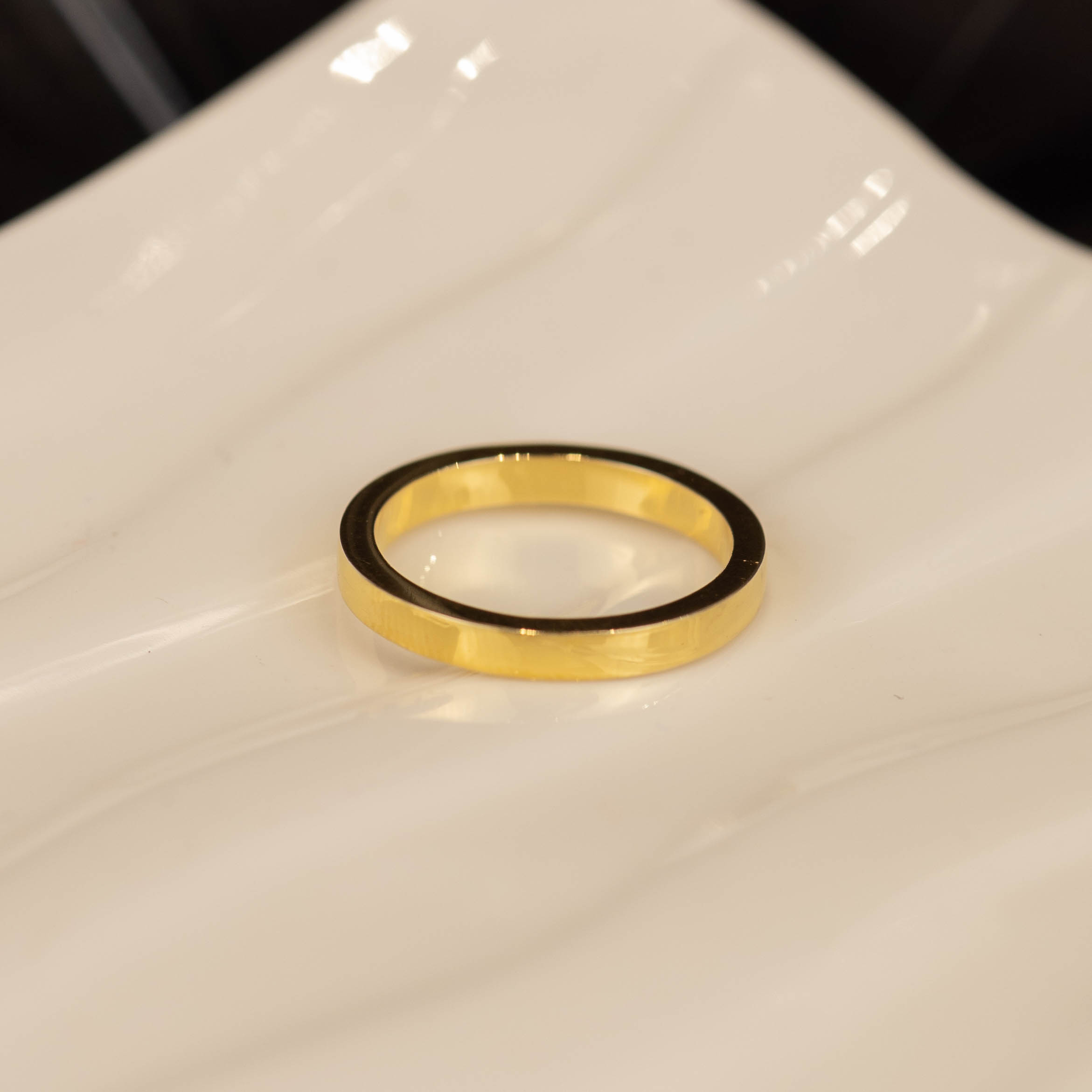 Yellow Gold Wedding Ring WR14A