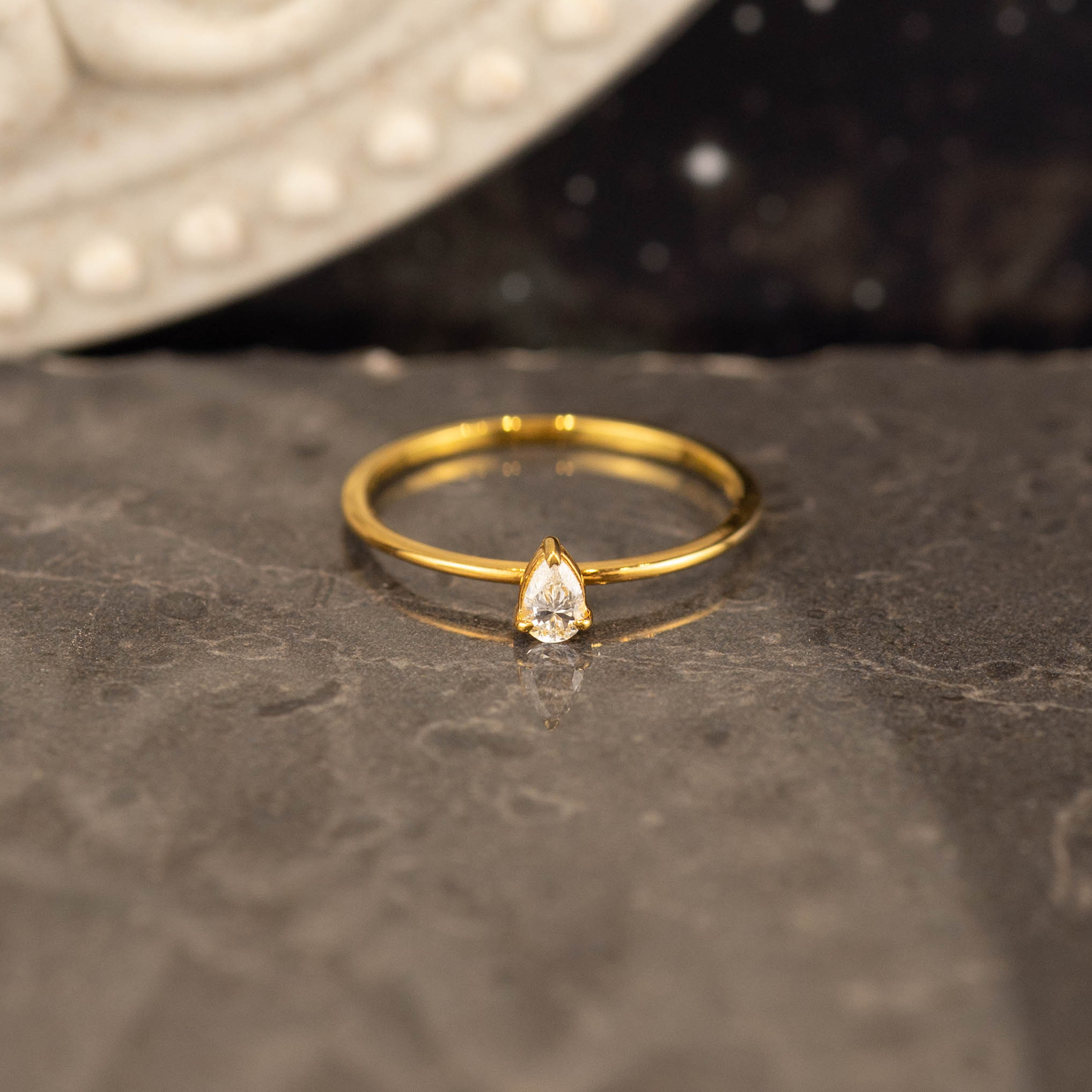 .13 Carat Diamond Engagement Ring 18k Yellow Gold ER999