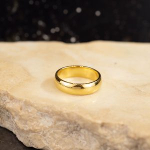 Men's Wedding Ring 18k Yellow Gold WR127