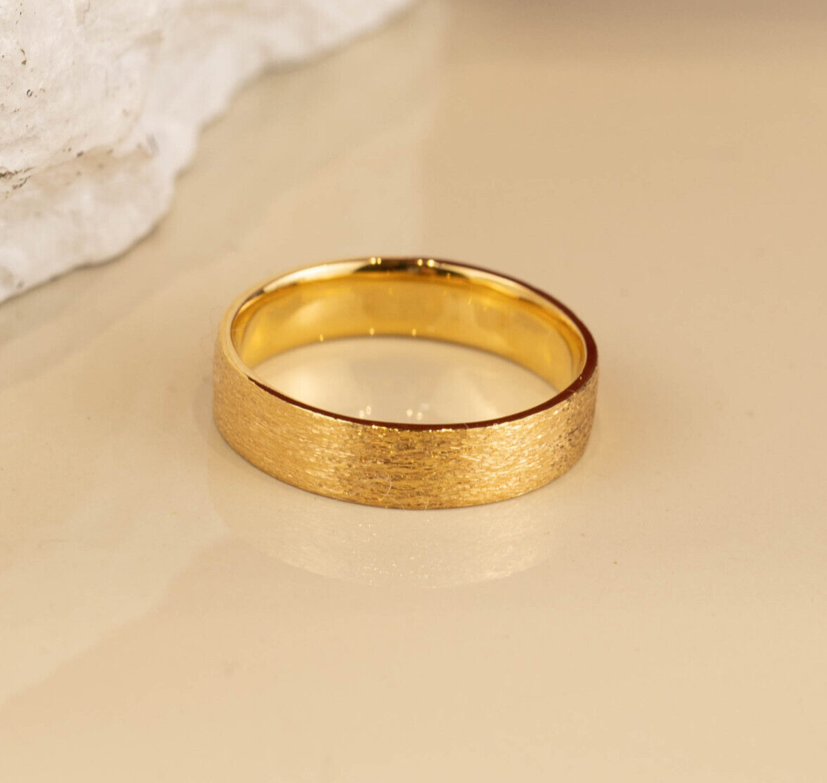 Men's Wedding Ring 14k Rose Gold WR87