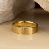 Men's Wedding Ring 14k Yellow Gold WR88
