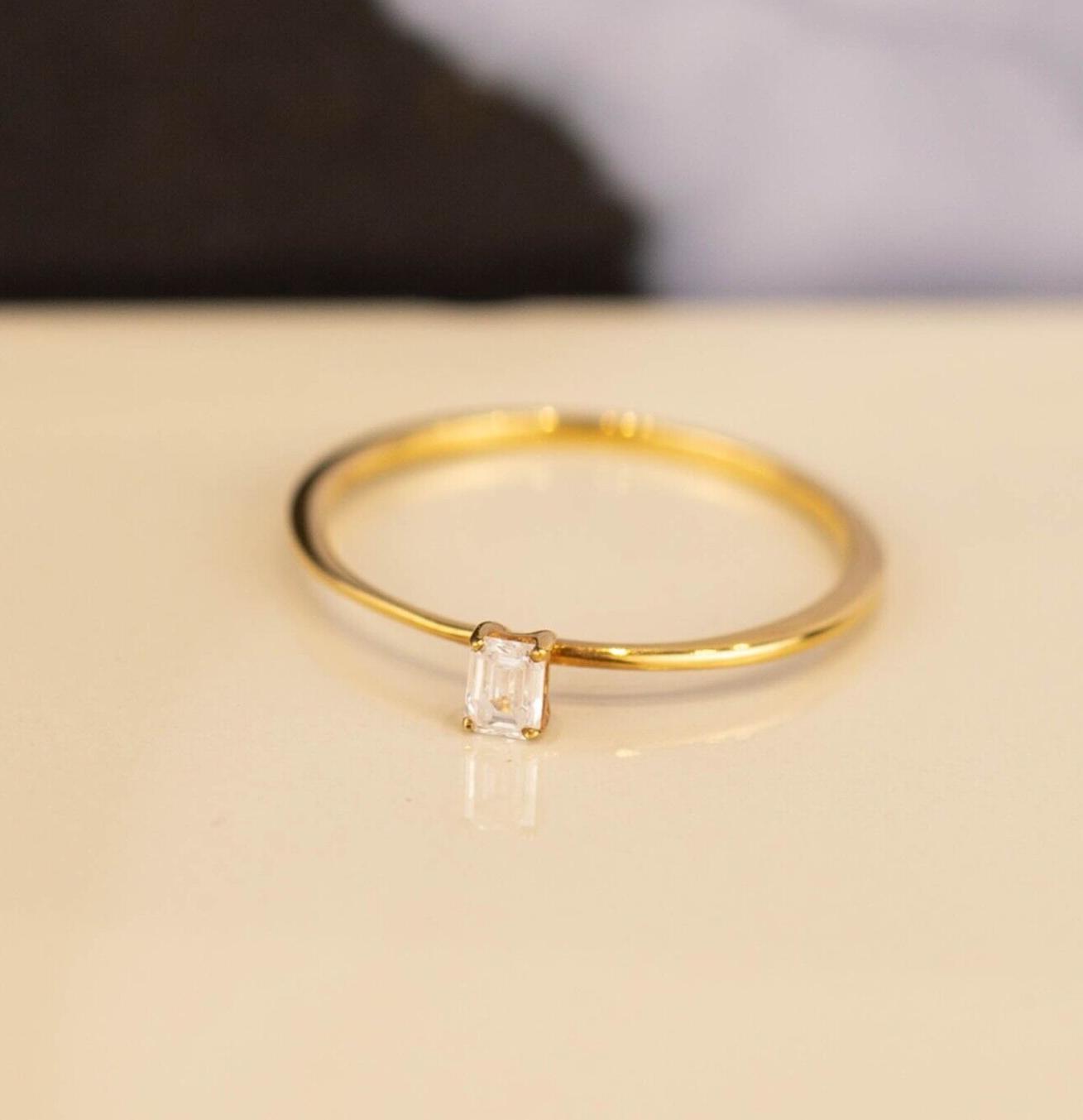 .11 Carat Diamond Engagement Ring 18k Yellow Gold ER009