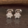 .56 CTW Diamond Rositas Earrings 14k White Gold JS201E