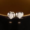 .03 CTW Diamond Earrings 18k White Gold JS50E-WG