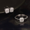 .26 CTW Diamond Jewelry Set 14k White Gold JS208