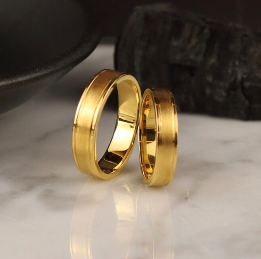 Wedding Ring 14K Yellow Gold WR136-1
