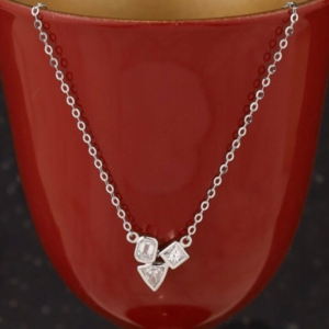 .34 CTW Diamond Necklace 18K White Gold N306