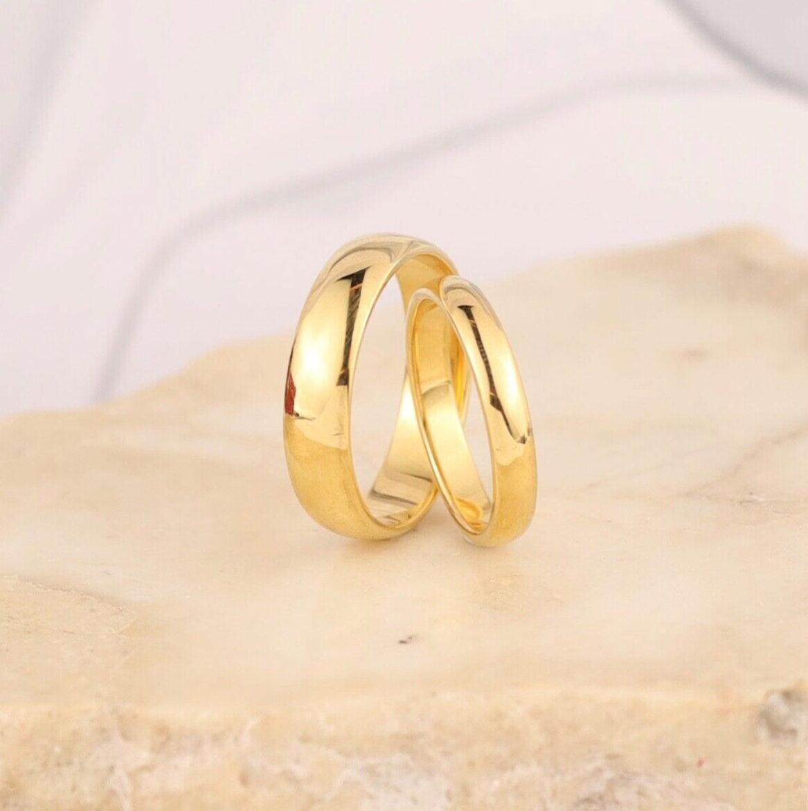 Wedding Ring 14k Yellow Gold WR391