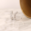 .68 CTW Diamond Clip Earrings 18K White Gold JS21E-WG