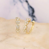 .68 CTW Diamond Clip Earrings 18K Yellow Gold JS21E-YG
