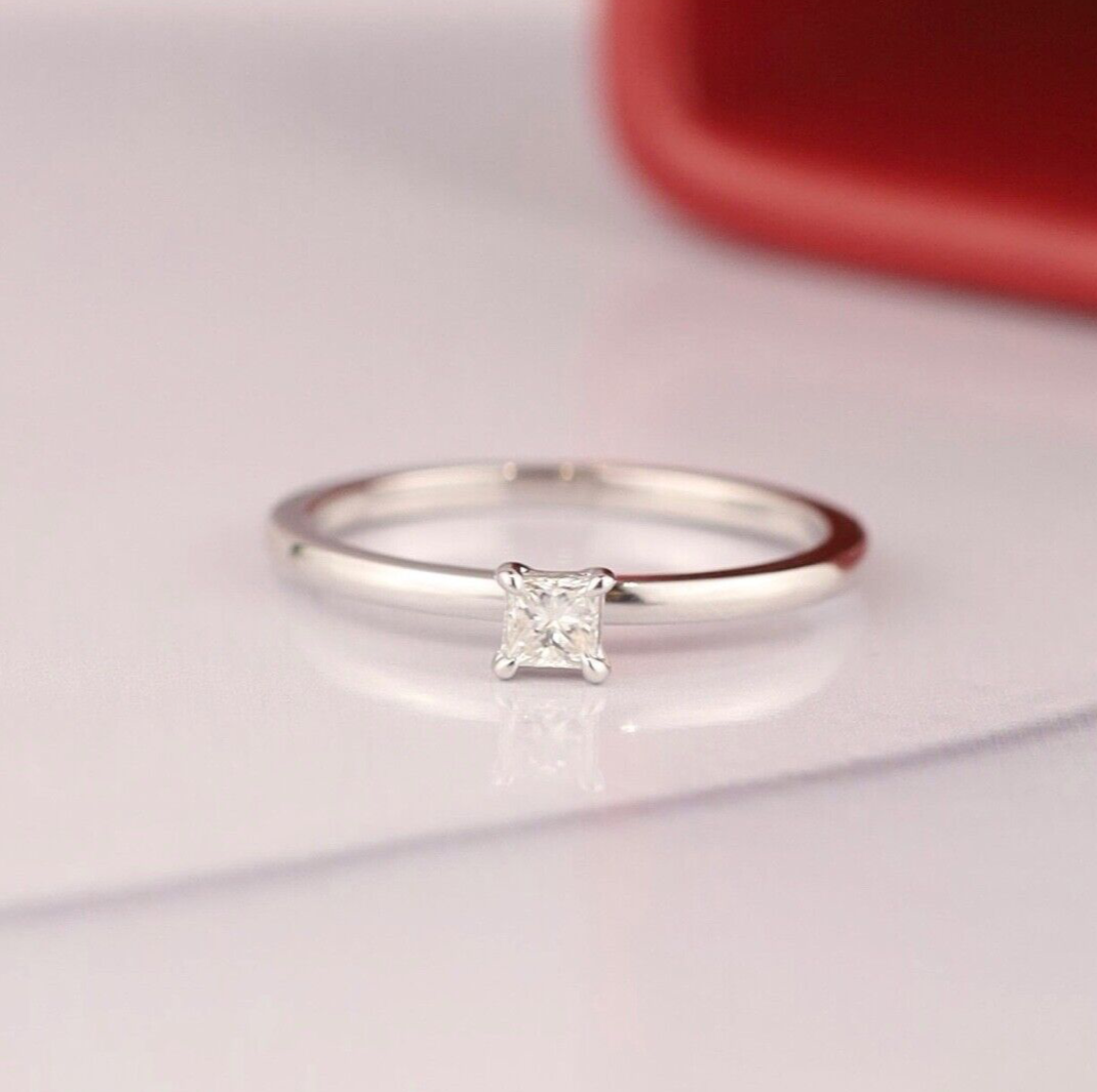 .12 Carat Diamond Engagement Ring 18k White Gold ER0259-WG