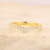 .30 CTW Diamond Half Eternity Ring 18k Yellow Gold HE407-1 YG