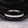 .32 CTW Diamond Half Eternity Ring 18k White Gold HE399-1 WG