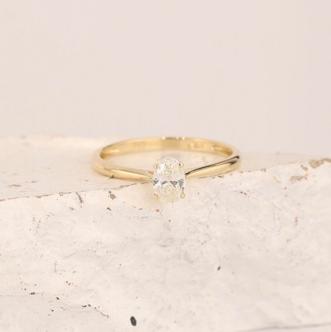 .42 Carat Diamond Engagement Ring 18k Yellow Gold ER0239-YG
