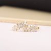 2.10 CTW Diamond Creole Earrings 18k Yellow Gold E054-YG