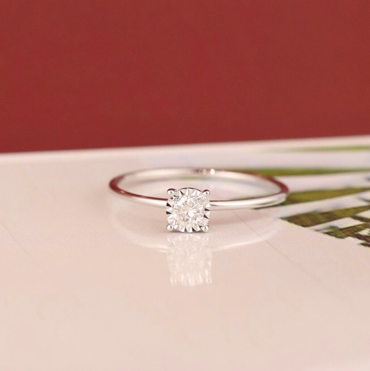 .15 Carat Diamond Engagement Ring 18k White Gold ER0249-WG