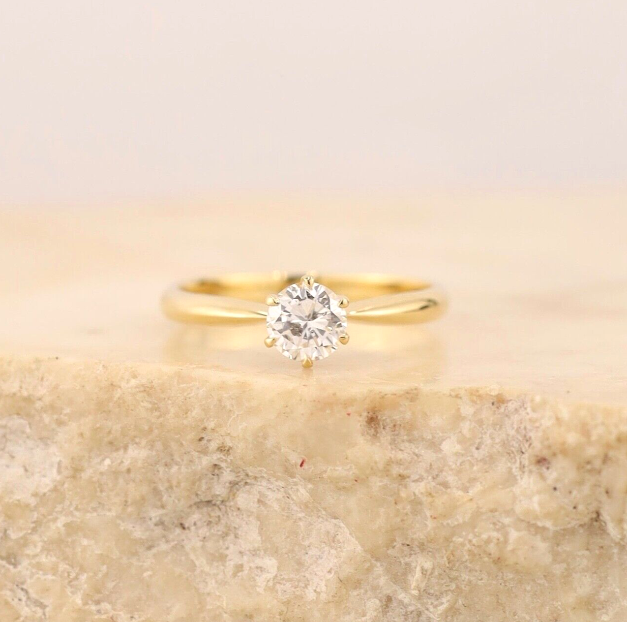 .51 Carat Diamond Engagement Ring 18k Yellow Gold ER0218-YG