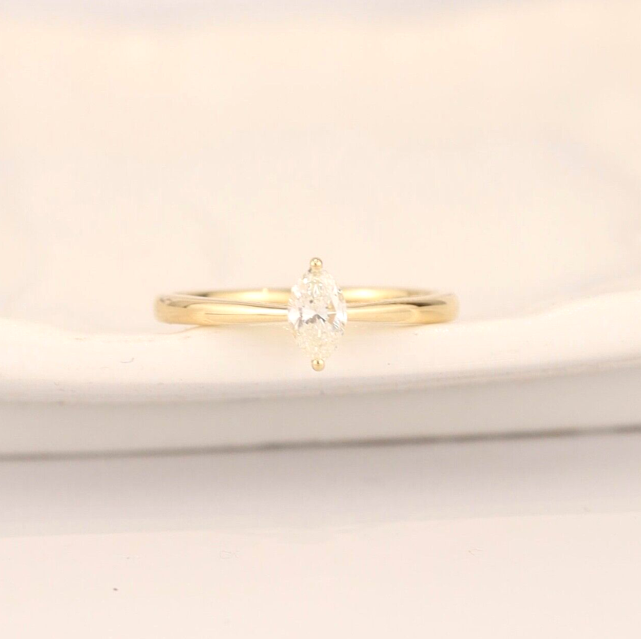 .38 Carat Diamond Engagement Ring 18k Yellow Gold ER0238-YG