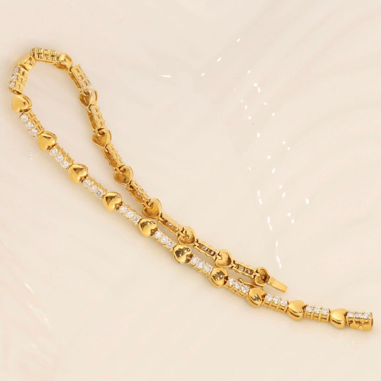 1.15 CTW Diamond Bracelet 14k Yellow Gold B211-YG