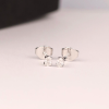 .20 CTW Diamond Stud Earrings 18k White Gold E061-WG