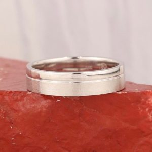 Wedding Ring 18k White Gold WR406-WG