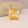 .21 CTW Diamond Wedding Rings 18k Yellow Gold WR409-YG