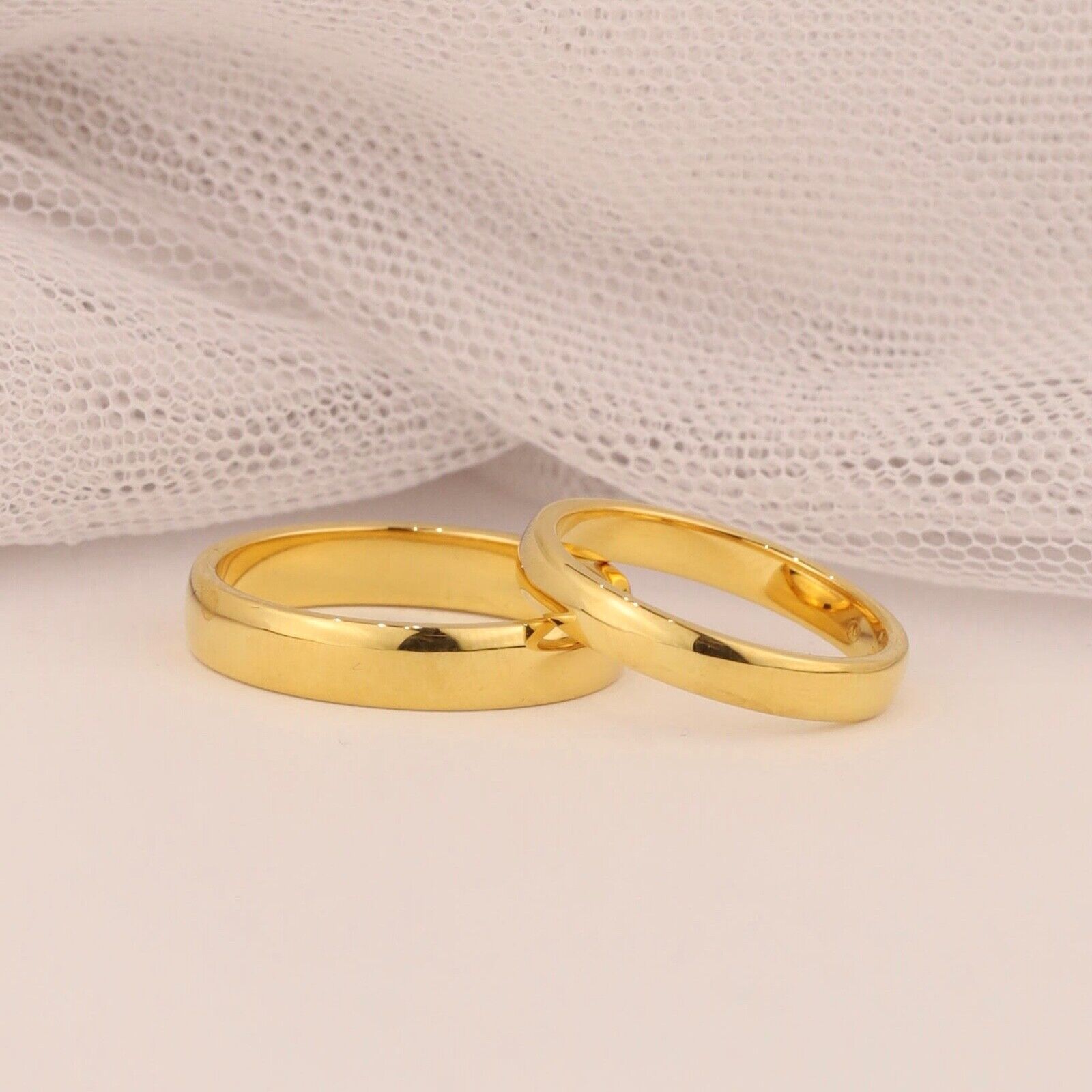 Wedding Rings 18k Yellow Gold WR412-YG
