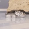 . 10 CTW Diamond Wedding Rings 18k White Gold WR416-WG