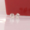 . 20 CTW Diamond Stud Earrings 18K White Gold E366-WG