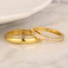 .15 CTW Diamond Wedding Ring 18K Yellow Gold WR424-YG