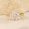 .33 CTW Diamond Ring 14k Yellow Gold R363-YG