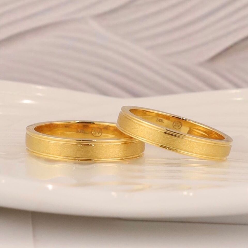Wedding Ring 14K Yellow Gold WR425-YG