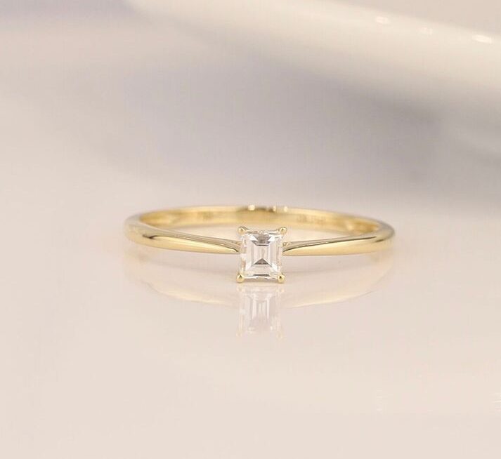 .21 Carat Diamond Engagement Ring 18k Yellow Gold ER0242-YG