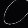 5.00 CTW Diamond Tennis Necklace 18K White Gold N371-WG