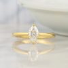 GIA .70 Carat Diamond Engagement Ring 18K Yellow Gold ER0324-YG