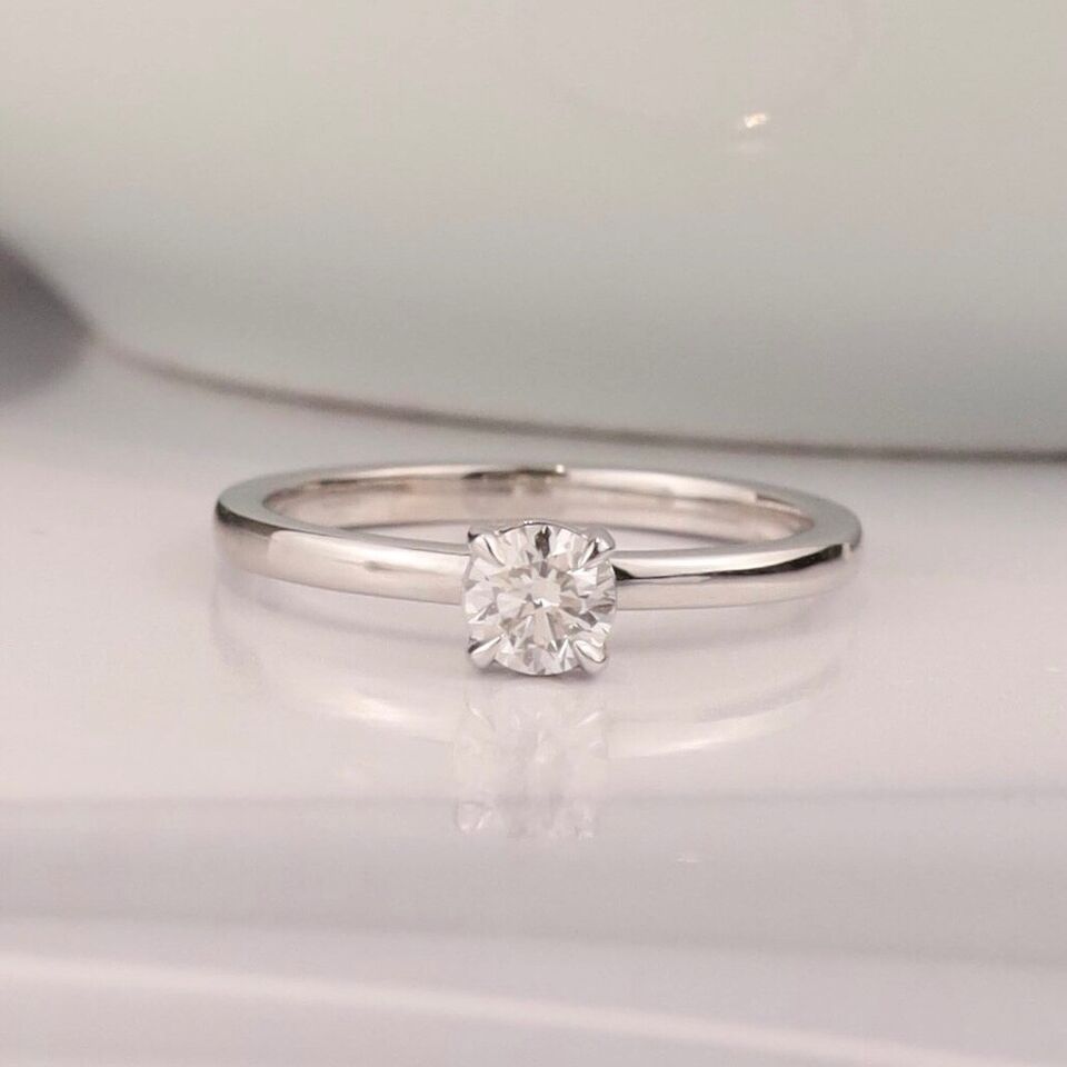 .32 Carat Diamond Engagement Ring 18k White Gold ER0294-WG