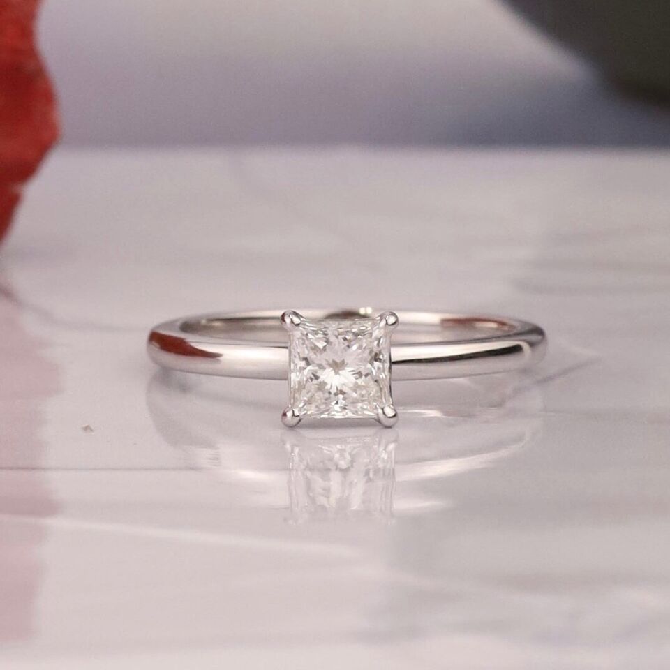 .56 Carat Diamond Engagement Ring 18k White Gold ER0295-WG