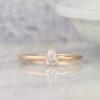 GIA-Certified .32 Carat Diamond Engagement Ring 18K Rose Gold ER0310-RG