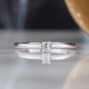 .07 Carat Diamond Engagement Ring 18K White Gold ER0340-WG