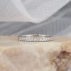 .15 CTW Diamond Half Eternity 18K White Gold HE423-WG