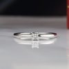 .08 Carat Diamond Engagement Ring 18K White Gold ER0349-WG