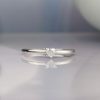 .14 Carat Diamond Engagement Ring 18K White Gold ER0351-WG