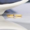 .07 Carat Diamond Engagement Ring 18K Yellow Gold ER0340-YG