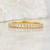 .15 CTW Diamond Half Eternity 18K Yellow Gold HE423-YG