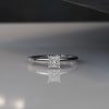 . 50 Carat Diamond Engagement Ring 18k White Gold ER0372-WG