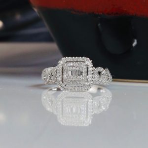 .25 CTW DIamond Ring 14K White Gold JS229R-WG