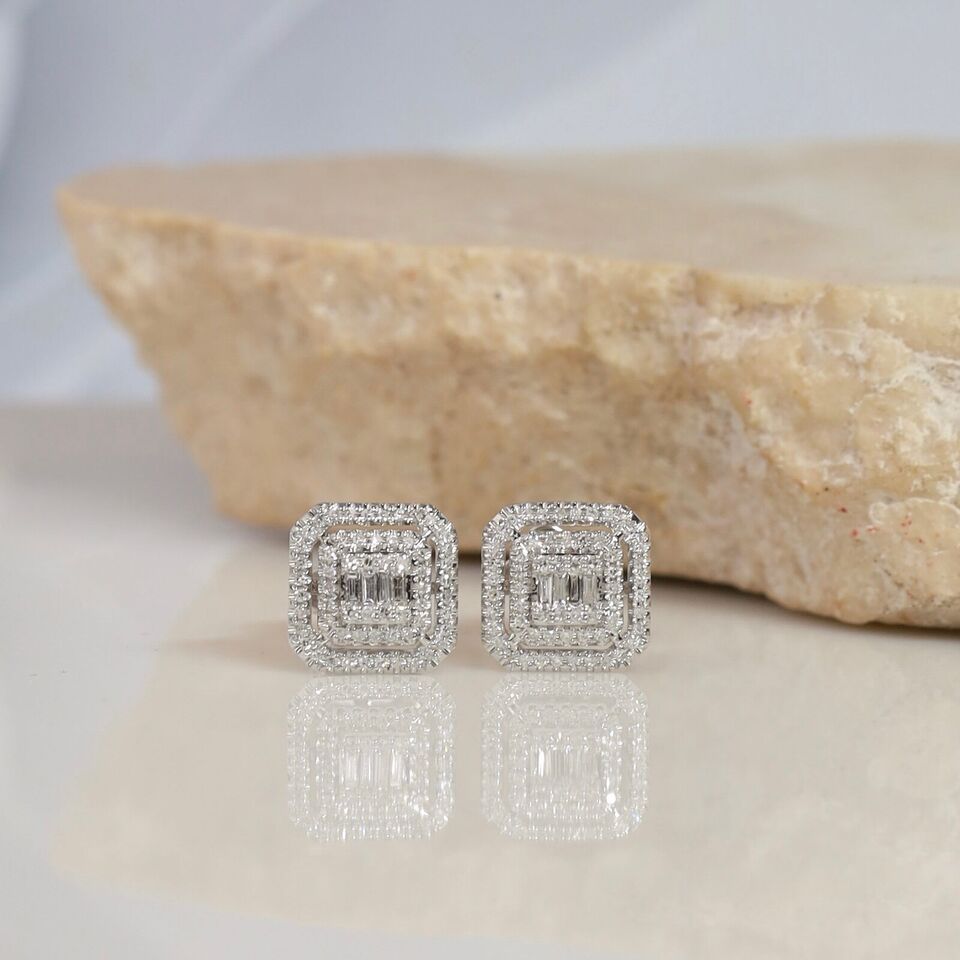 .30 CTW Diamond Earring 14K White Gold JS229E-WG